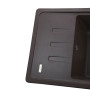 Гранітна мийка Globus Lux MONO коричневий 620х435мм-А0006 Гранітна мийка Globus Lux MONO коричневий 620х435мм-А0006