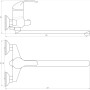 Змішувач для ванни DOMINO ACCENT DAC-208 Змішувач для ванни DOMINO ACCENT DAC-208