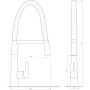 Змішувач для кухні Globus Lux LAZER GLLR-1032-StSTEEL Змішувач для кухні Globus Lux LAZER GLLR-1032-StSTEEL