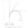 Змішувач для кухні DOMINO DKF-209-103MA-SHARM Змішувач для кухні DOMINO DKF-209-103MA-SHARM