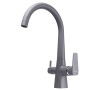 Змішувач для кухні під осмос Globus Lux LAZER GLLR-0999-3-TITANIUM Змішувач для кухні під осмос Globus Lux LAZER GLLR-0999-3-TITANIUM