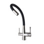 Змішувач для кухні під осмос Globus Lux LAZER GLLR-0903-8-STSTEEL Змішувач для кухні під осмос Globus Lux LAZER GLLR-0903-8-STSTEEL