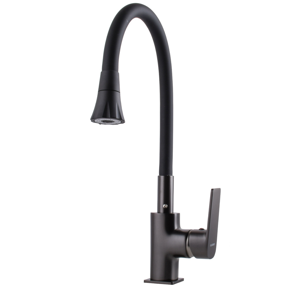 Змішувач для кухні Globus Lux BONN GLB-0203SA-GP-B01