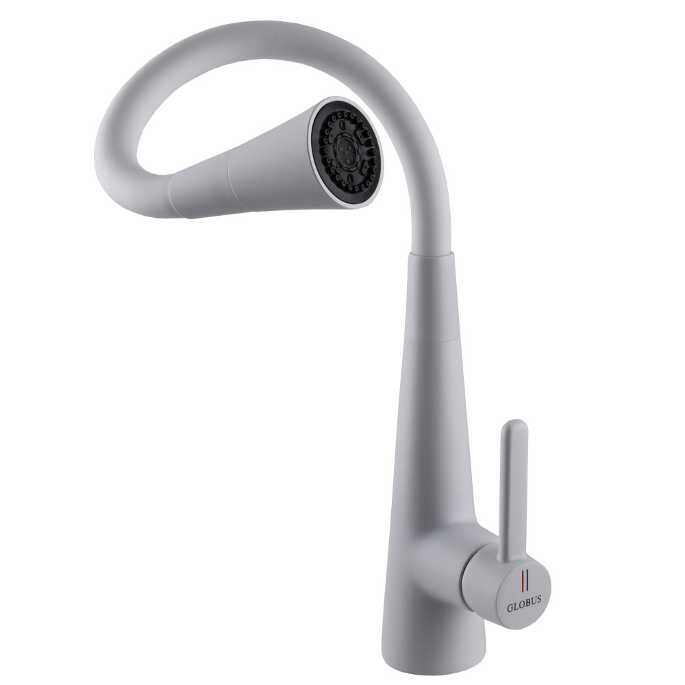 Змішувач для кухні Globus Lux LAZER Pro GLPR-203SM-WM