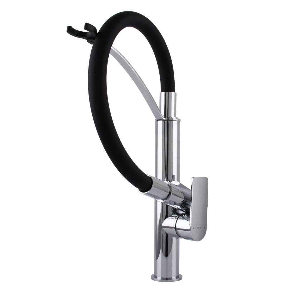 Змішувач для кухні TOPAZ BARTS TB 8817-H18, Шланги TAQ-M0855