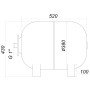 Гідроакумулятор 50л Zilmet ultra-pro 10bar ( 1100005005 ) Гідроакумулятор 50л Zilmet ultra-pro 10bar ( 1100005005 )