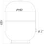 Гідроакумулятор з фіксованою мембраною 80 л ZILMET HYDRO-pro 10bar ( 11A0008000 ) Гідроакумулятор з фіксованою мембраною 80 л ZILMET HYDRO-pro 10bar ( 11A0008000 )