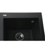 Гранітна мийка Globus Lux LAMA чорний 410х500мм-А0002 Гранітна мийка Globus Lux LAMA чорний 410х500мм-А0002