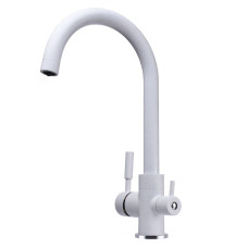 Змішувач для кухні під осмос Globus Lux LAZER GLLR-0333-7-WHITE Змішувач для кухні під осмос Globus Lux LAZER GLLR-0333-7-WHITE