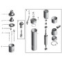 Насос свердловинний шнековий VOLKS pumpe 3,5 QGD 1-60-0,5кВт 3,5  дюйми + кабель 15м