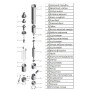 Насос свердловинний шнековий VOLKS pumpe 3,5 QGD 1-60-0,5кВт 3,5  дюйми + кабель 15м