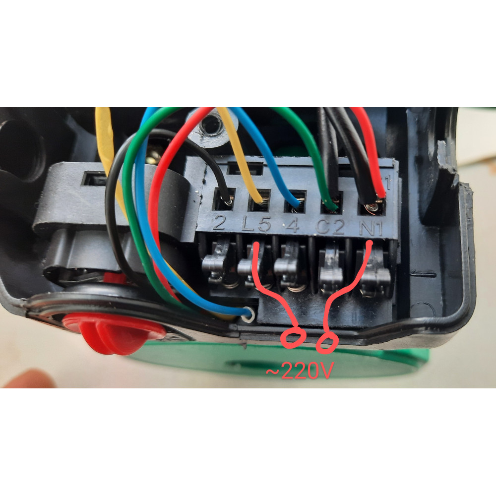 Насос циркуляційний WL 25-40 130 мм + гайки, без кабеля