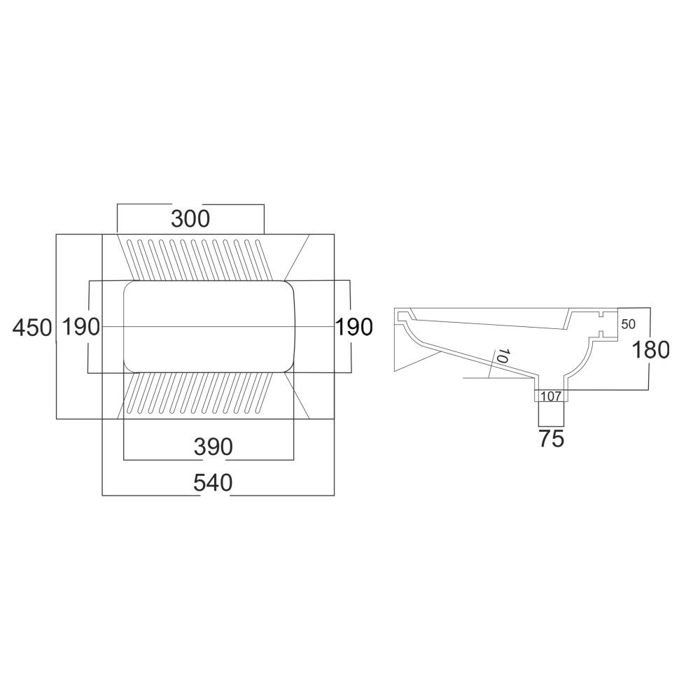 Чаша Генуя 54х45  PEARL ARAB PAN-AR-54