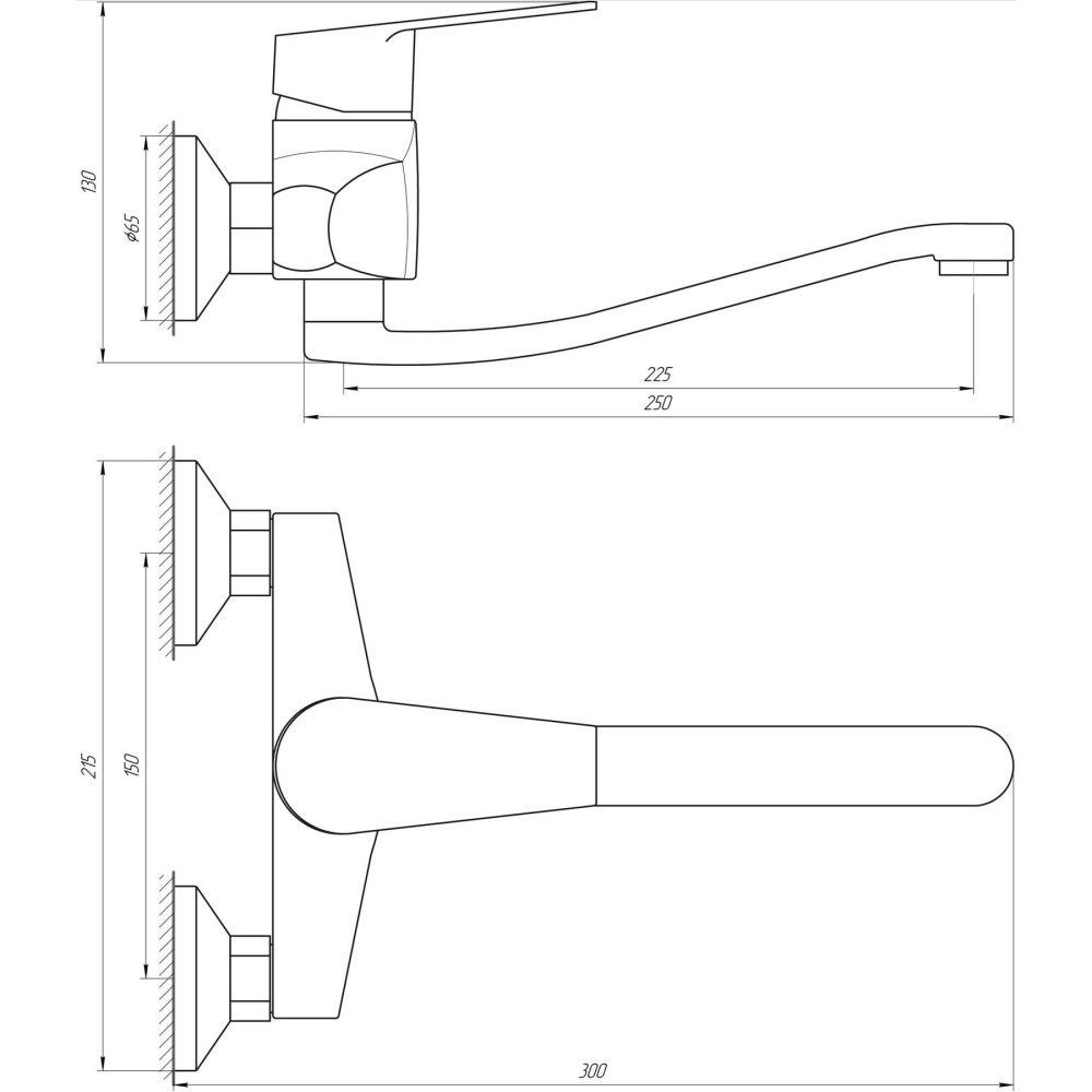 Змішувач для кухні DOMINO BLITZ DBC-104