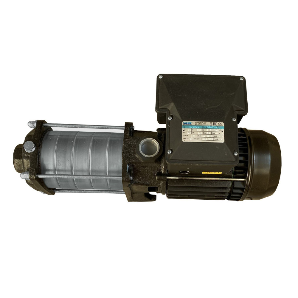 Насос відцентровий горизонтальний багатоступеневий OP-32/5  0.9 кВт SAER (8 м3/год, 46,5 м)
