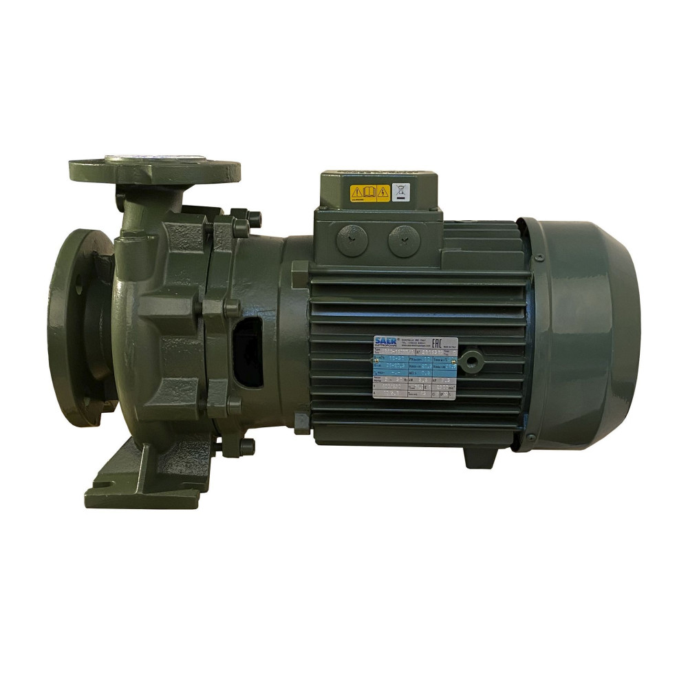 Насос моноблочний IR 40-160NB/A 5,5 кВт SAER (50 м3/год, 36,7 м)