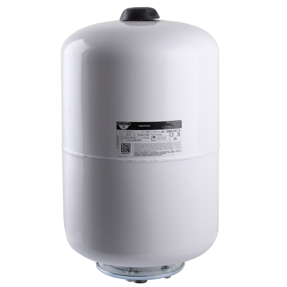 Гідроакумулятор зі змінною мембраною 24л Zilmet ULTRA-PRO 10bar, білий ( 11000024C5 )