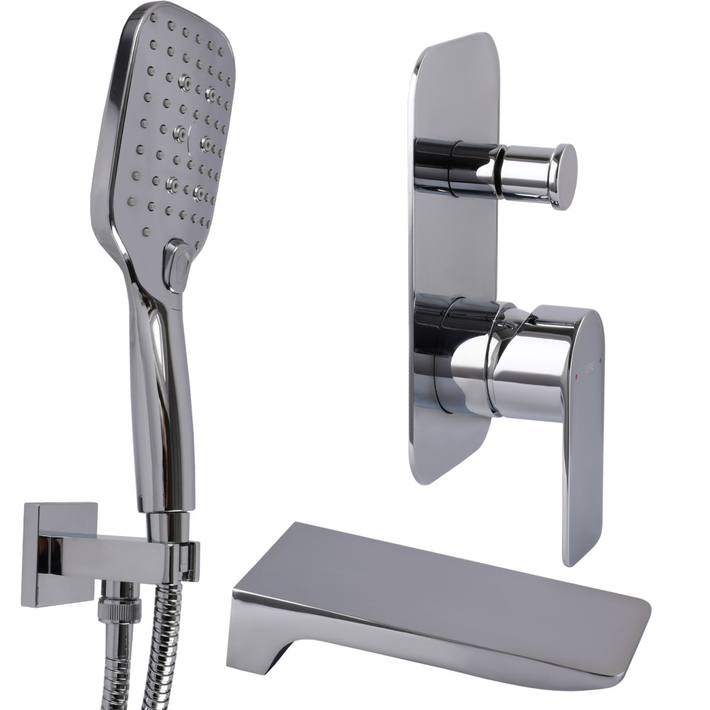 Змішувач для ванни вбудований TOPAZ SARDINIA TS 08222-H20