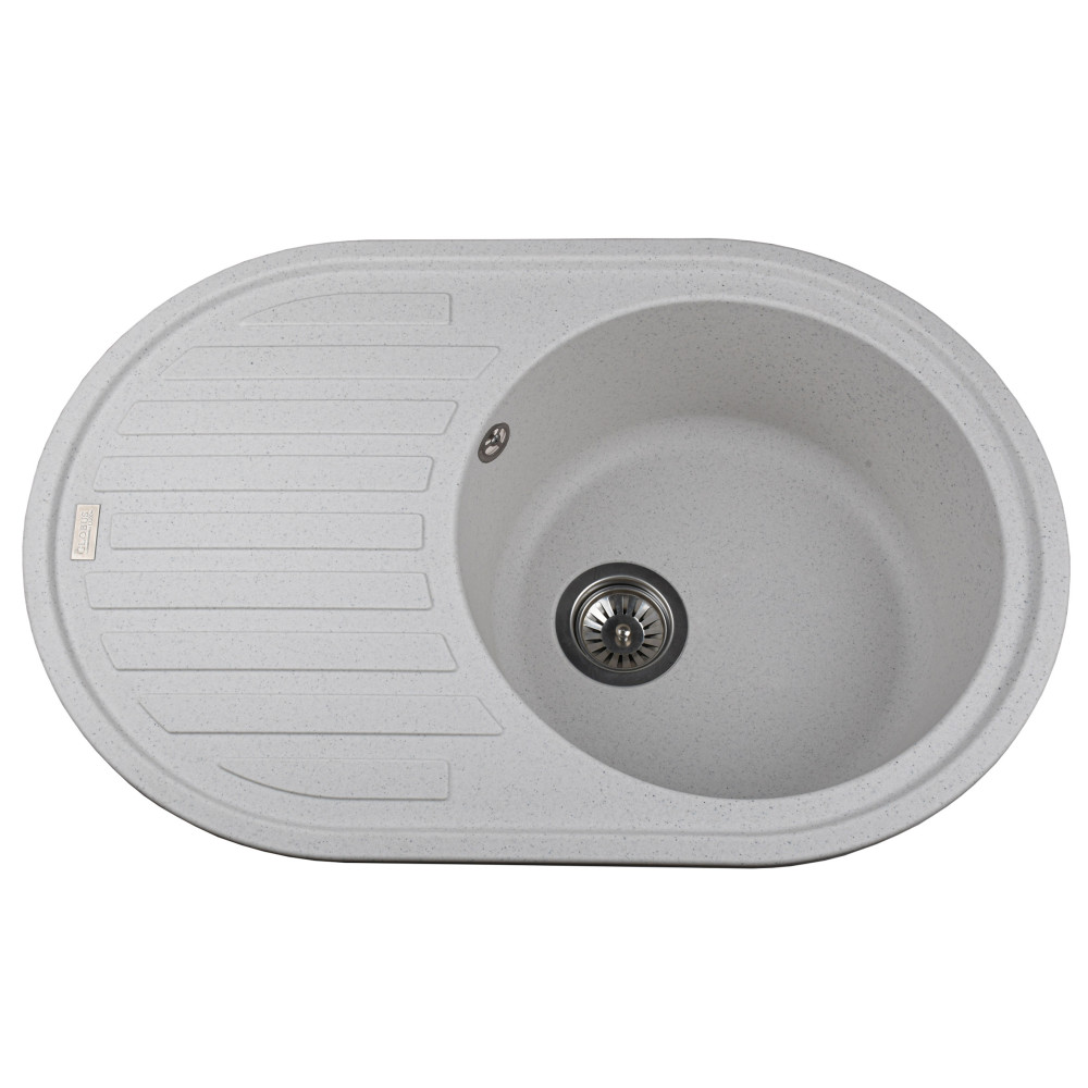 Гранітна мийка Globus Lux OHARA перлина 770х500мм