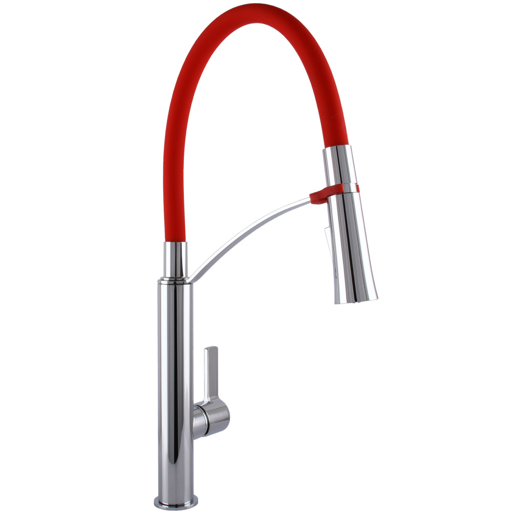 Змішувач для кухні TOPAZ SARDINIA TS 8817-H23-R-S