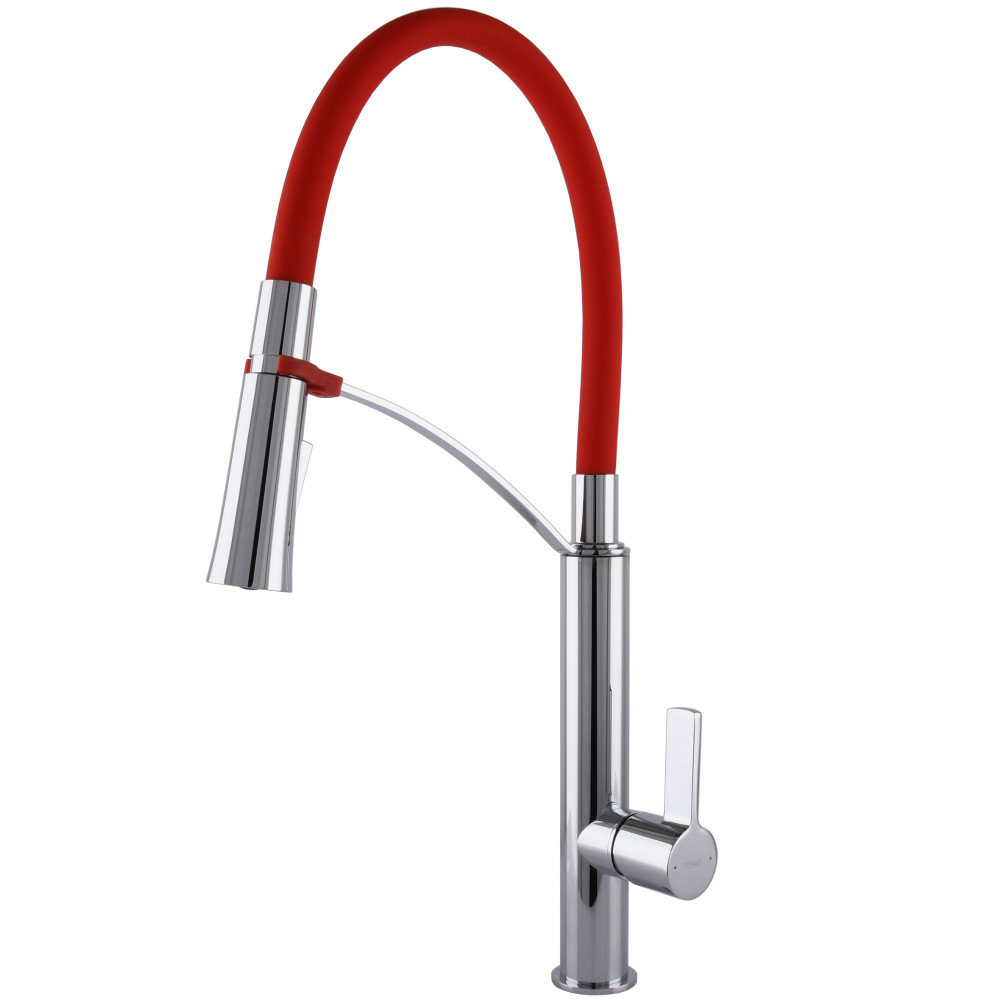 Змішувач для кухні TOPAZ SARDINIA TS 8817-H23-R-S