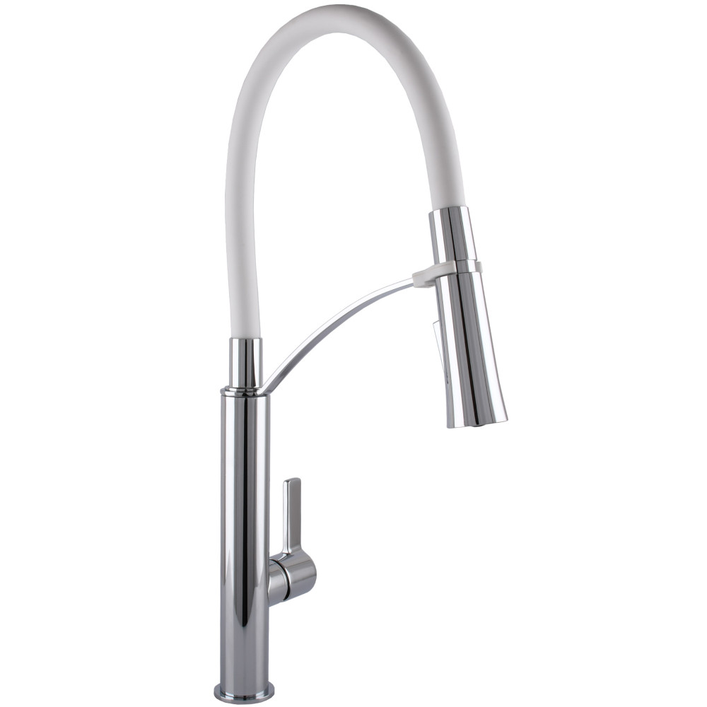 Змішувач для кухні TOPAZ SARDINIA TS 8817-H23-W-S