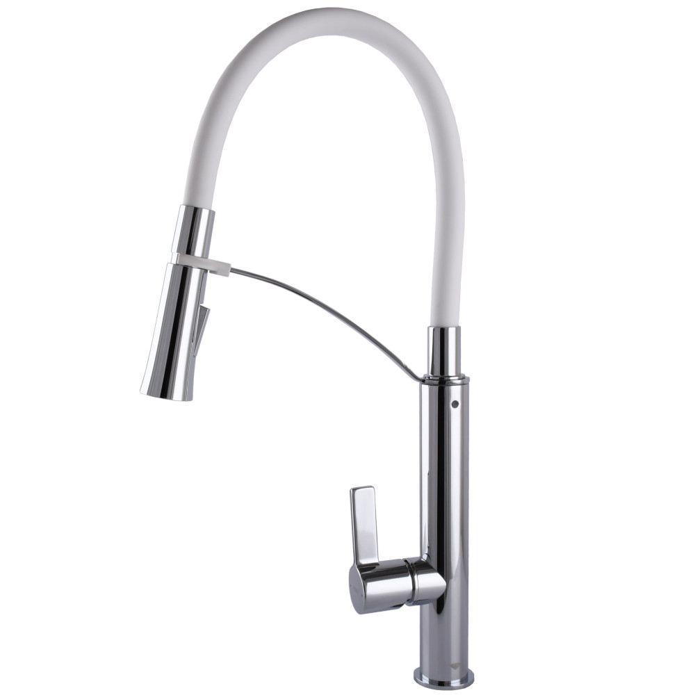 Змішувач для кухні TOPAZ SARDINIA TS 8817-H23-W-S