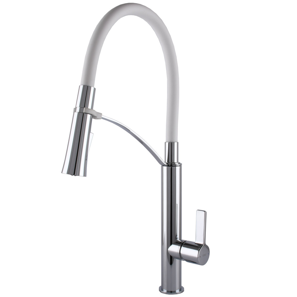 Змішувач для кухні TOPAZ SARDINIA TS 8817-H23-W-S