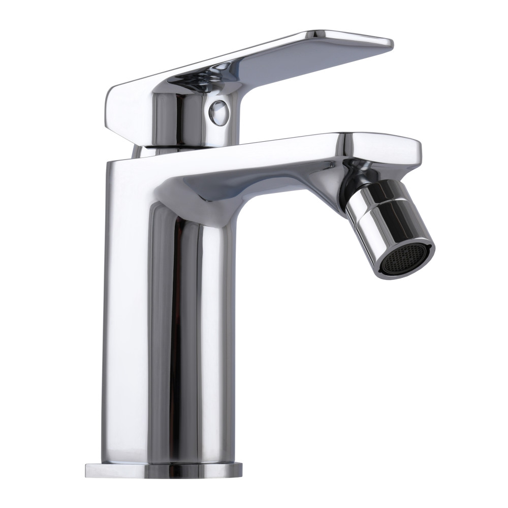 Змішувач для біде TOPAZ ODISS TO 18601-H52 на гайці,Хром,шланги TAQ-M1055,D35