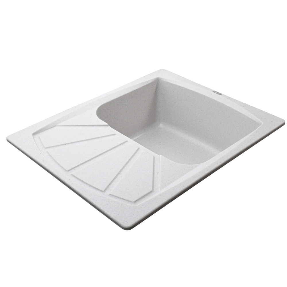 Гранітна мийка Globus Lux TANA перлина 610 х 500 мм