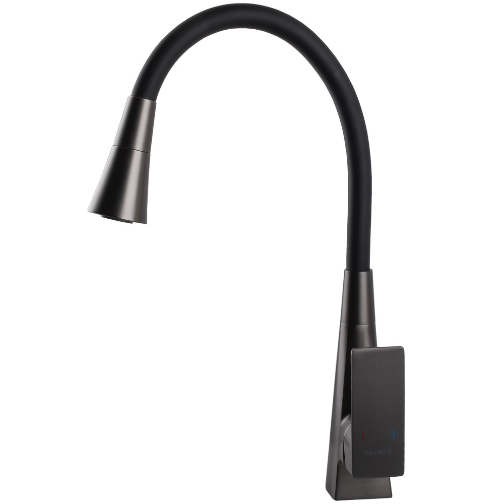 Змішувач для кухні Globus Lux Niagara GLN-0203SM-GP