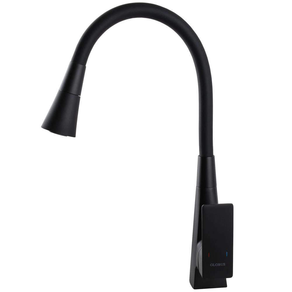 Змішувач для кухні Globus Lux Niagara GLN-0203SM-BB