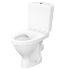 Компакт Cersanit 826 ЕKO II SIMPLEON 011  3/6 з кришкою поліпропілен з металевим кріпленням UА)