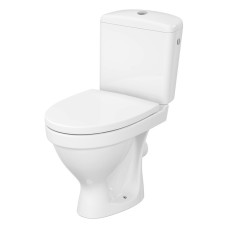 Компакт Cersanit 832 ЕKO II SIMPLEON 010  3/6 з кришкою поліпропілен з металевим кріпленням (UА)