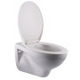 УНІТАЗ ПІДВІСНИЙ VERONA з поліпропіленовим сидінням   WHB-VER-PP