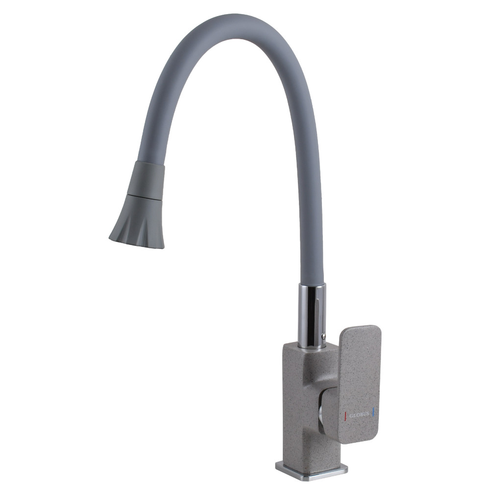Змішувач для кухні Globus Lux Milano GLM-0203LA-2-G03-ARENA