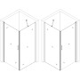 Душова кабіна квадратна без піддона LYNA N90TC (N90T) BRAVO (1уп.)