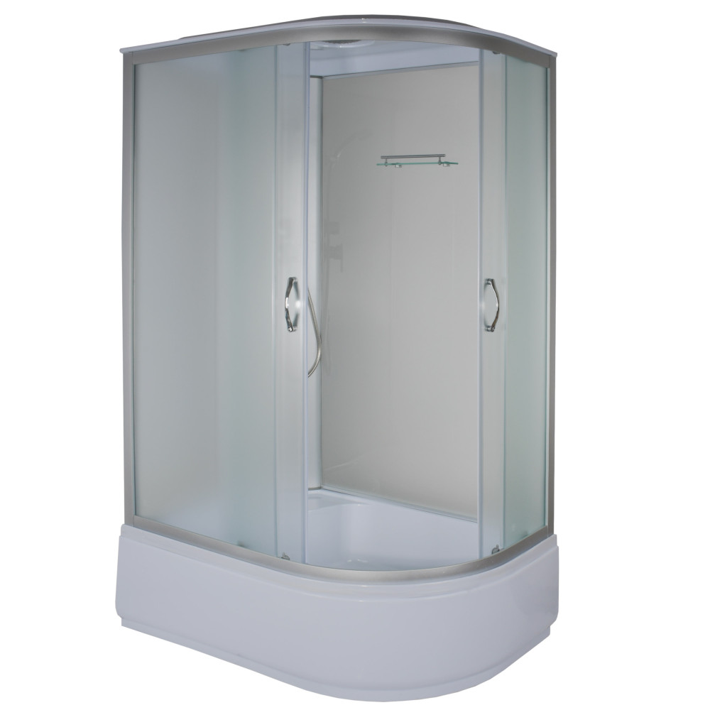 Душовий бокс асиметричний лівий OBRA H120FFSL BRAVO (3уп.)