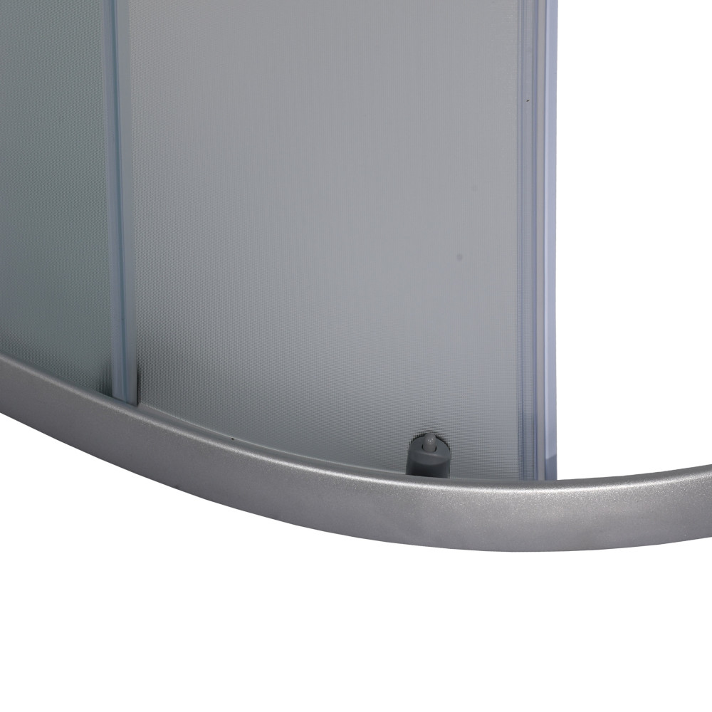 Душова кабіна півкругла без піддона-40см WKRA N90FS BRAVO (1уп.)