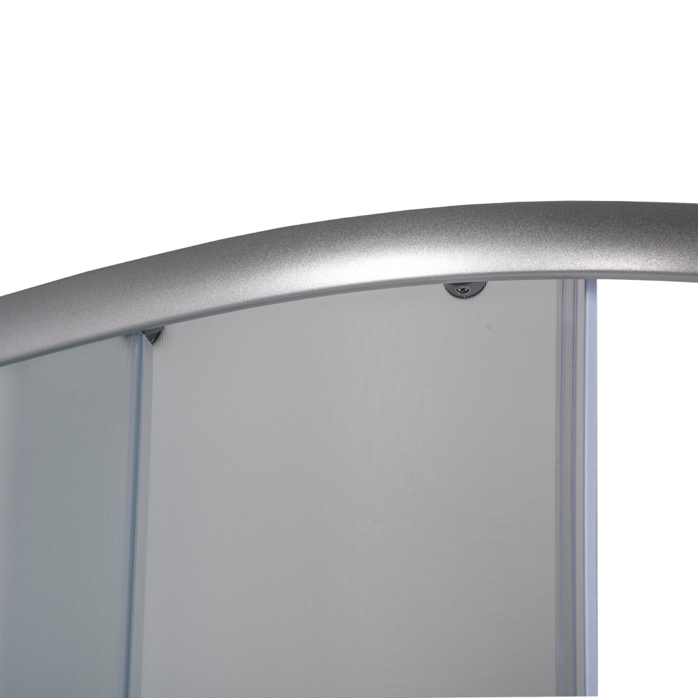 Душова кабіна півкругла без піддона-40см WKRA N90FS BRAVO (1уп.)