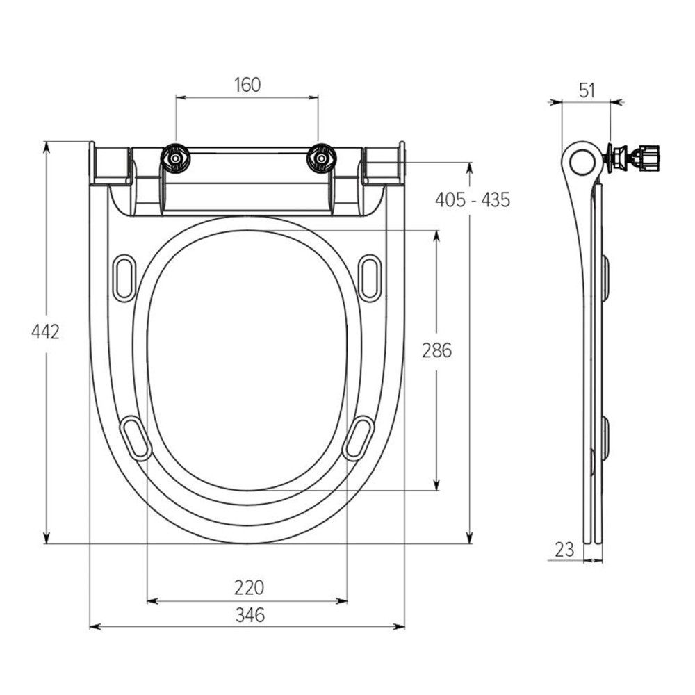 Сидіння для унітазу SoloPlast СПМ-12