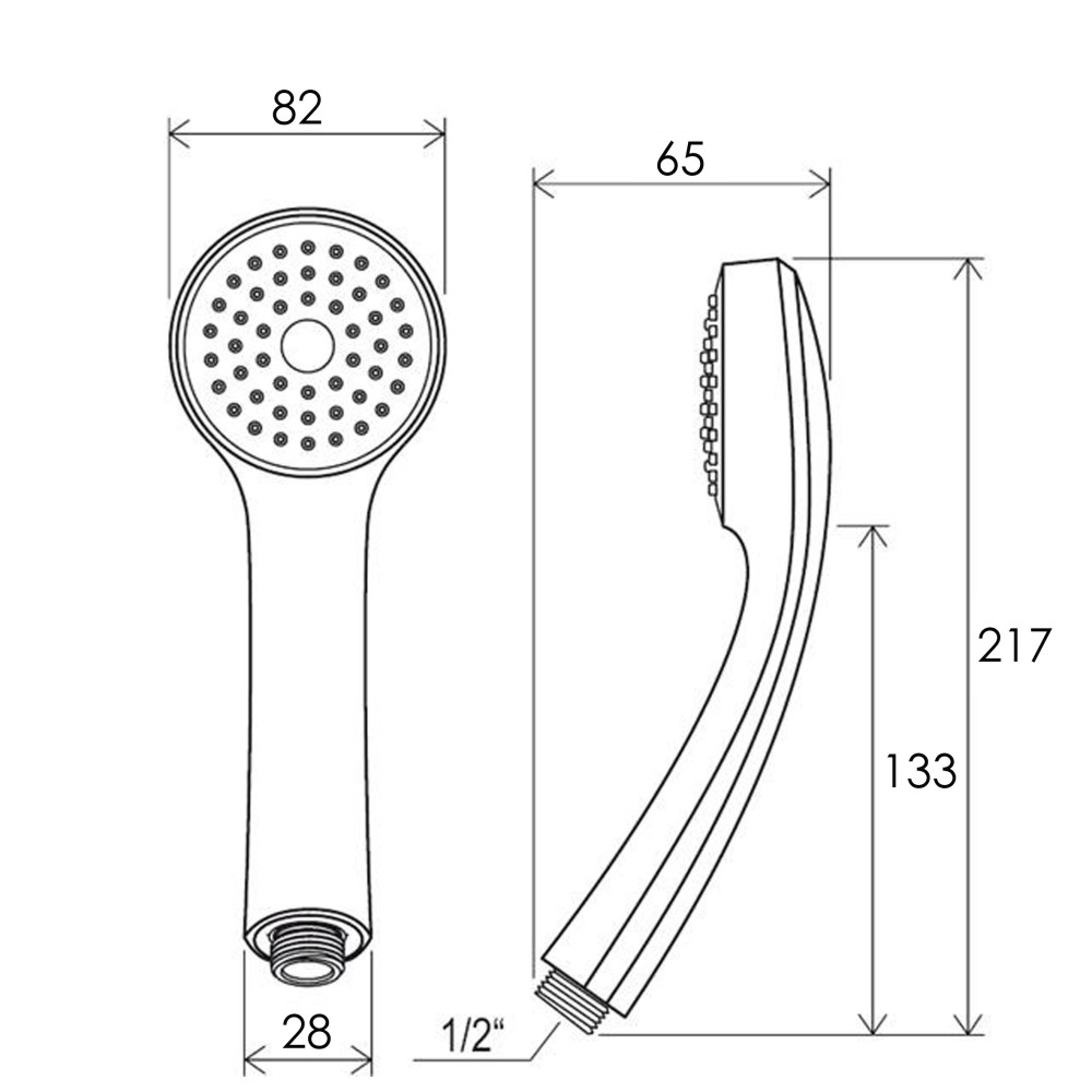 Душова лійка Globus Lux SH-2280- BB