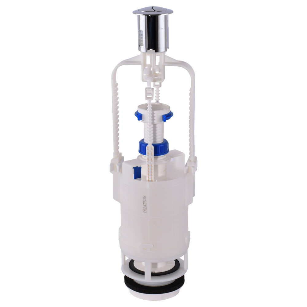 Двухфункціональний зливний клапан K.K.POL, низький, 3/6л (350/ZSD/206-00-T0)