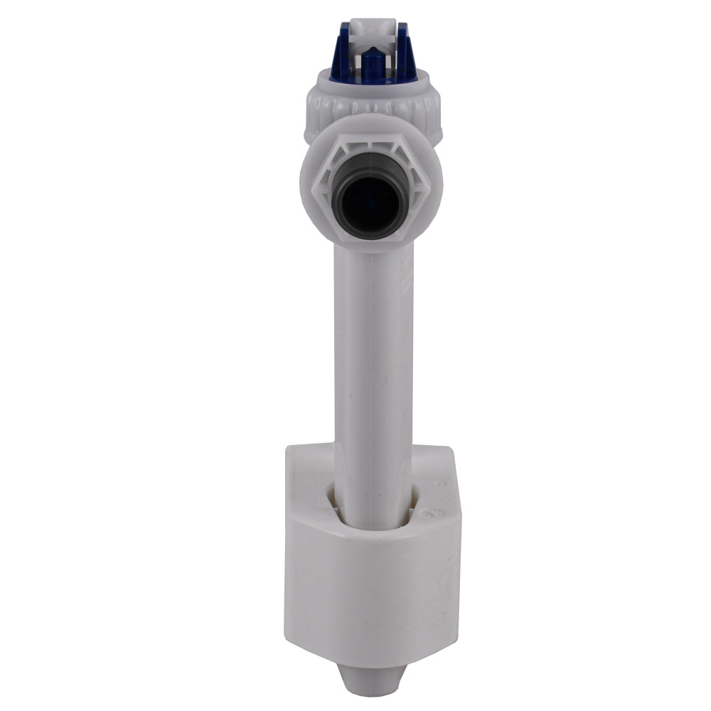 Клапан заповнення SIAMP Brio 751-1/2P, бічний 1/2'' пластиковий, швидке наповнення