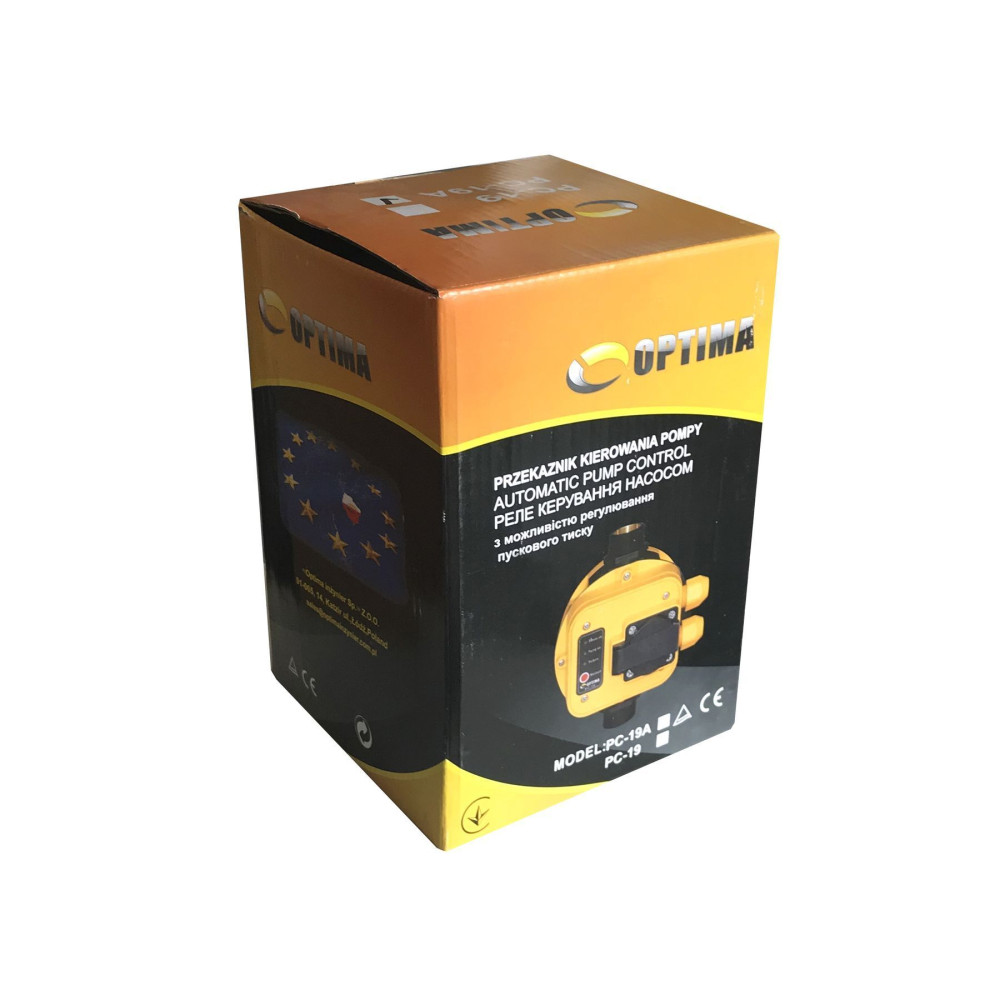 Захист сухого ходу Optima  PC19A з автоматичним перезапуском