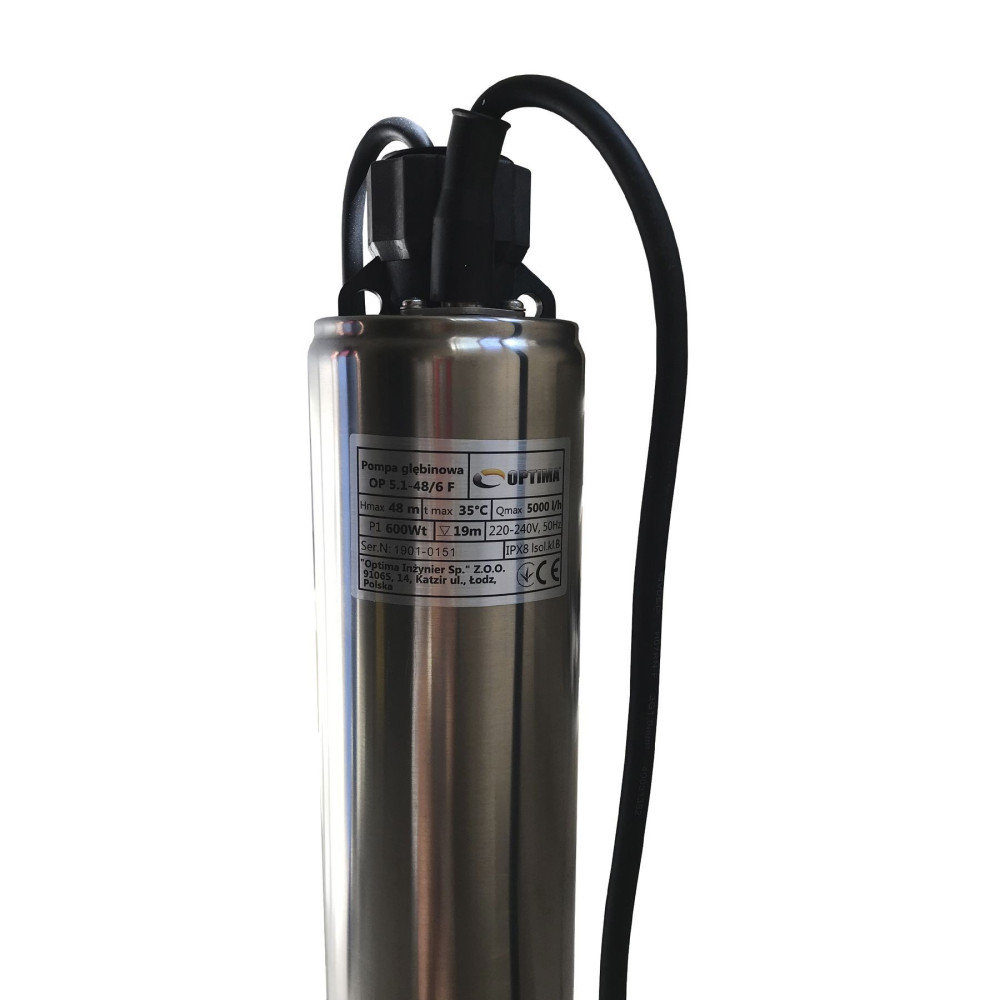 Насос колодязний OPTIMA OP 5,1 - 48/6  F 0,6 кВт (з поплавком)