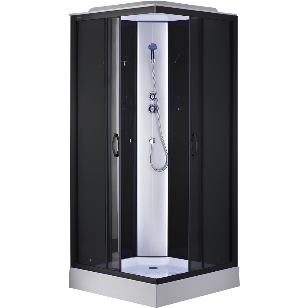 Душовий бокс квадратний NIDA L90GBB (L90B) BRAVO (4уп.)