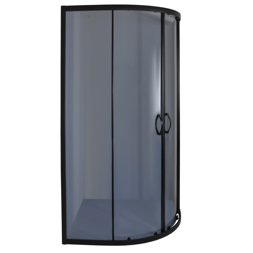 Душова кабіна півкругла без піддона WISLA N90GB BRAVO (1уп.)