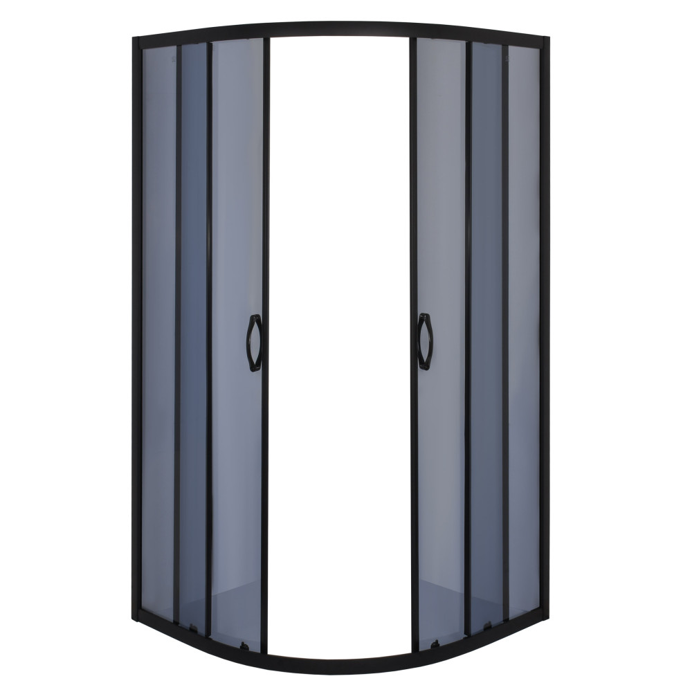 Душова кабіна півкругла без піддона WISLA N90GB BRAVO (1уп.)