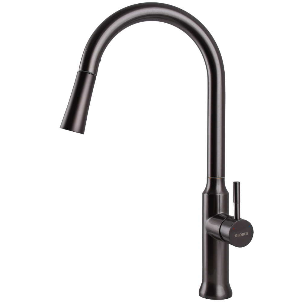 Змішувач для кухні Globus Lux ALPEN SBT1-2033-S-GP